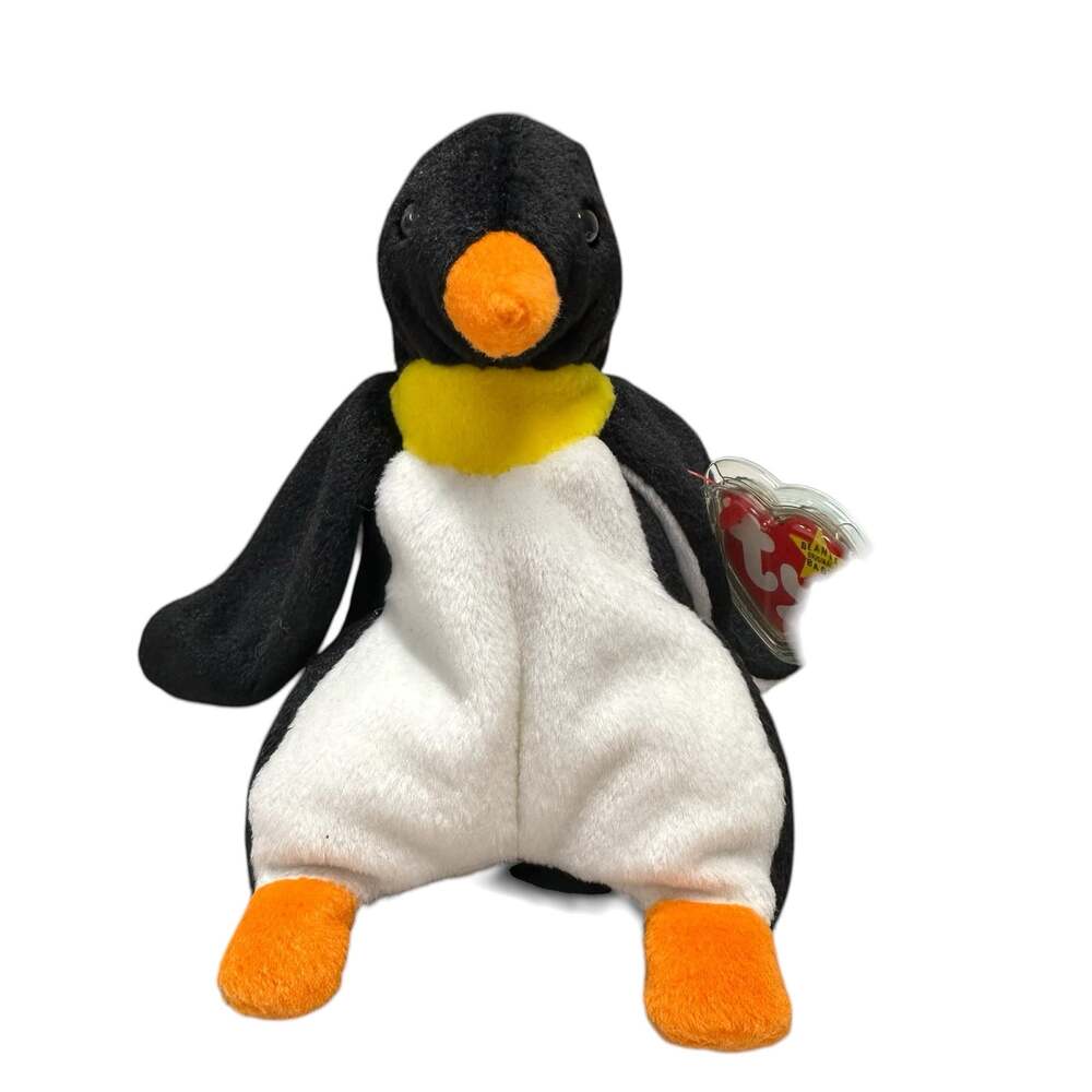 Ty Beanie Baby Collection Waddle Penguin Style 4075 1995 Vintage New NWT